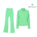 Jungle Green Flared Set