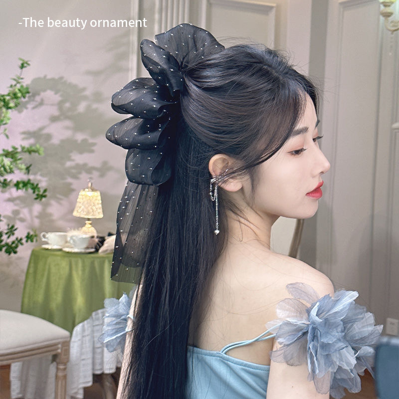 Women's Elegant Sweet Bow Knot Cloth Hair Claws display picture 17