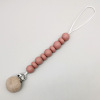 Silica gel children's pacifier for baby for new born, chewy lanyard holder for correct bite