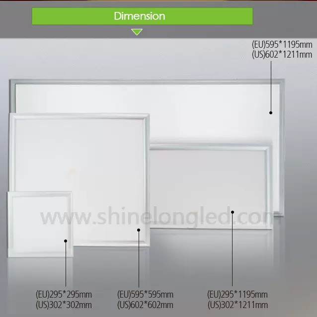 UL认证 10mm超薄 LED 面板灯 IP40 IK06 无频闪 5年质保 多场景
