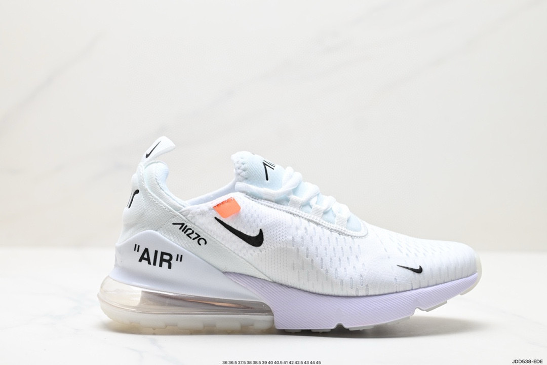 Fábrica de zapatos Putian Air Max270 cojín de aire mesh transpirable ligero zapatos de correr hombres y mujeres zapatos deportivos casuales comercio exterior