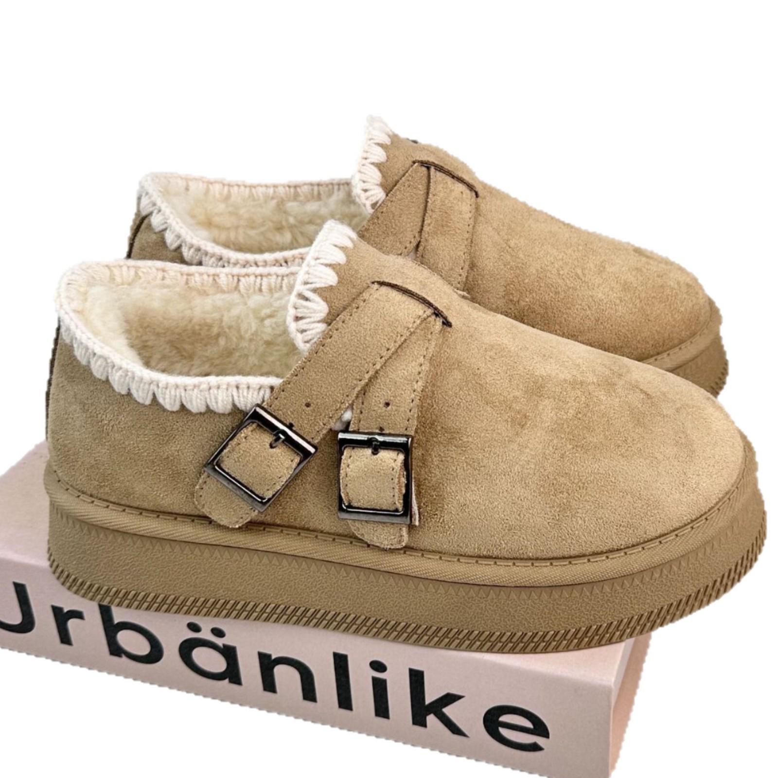 2025 invierno Bean Lefour calentamiento botas de nieve zapatos de algodón de altura baja botas de invierno