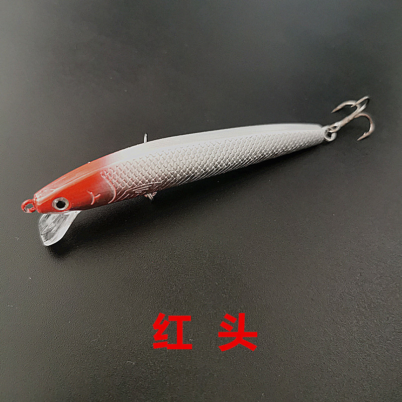 Suspending Minnow Lures Hard Plastic Baits Fresh Water Bass Swimbait Tackle Gear