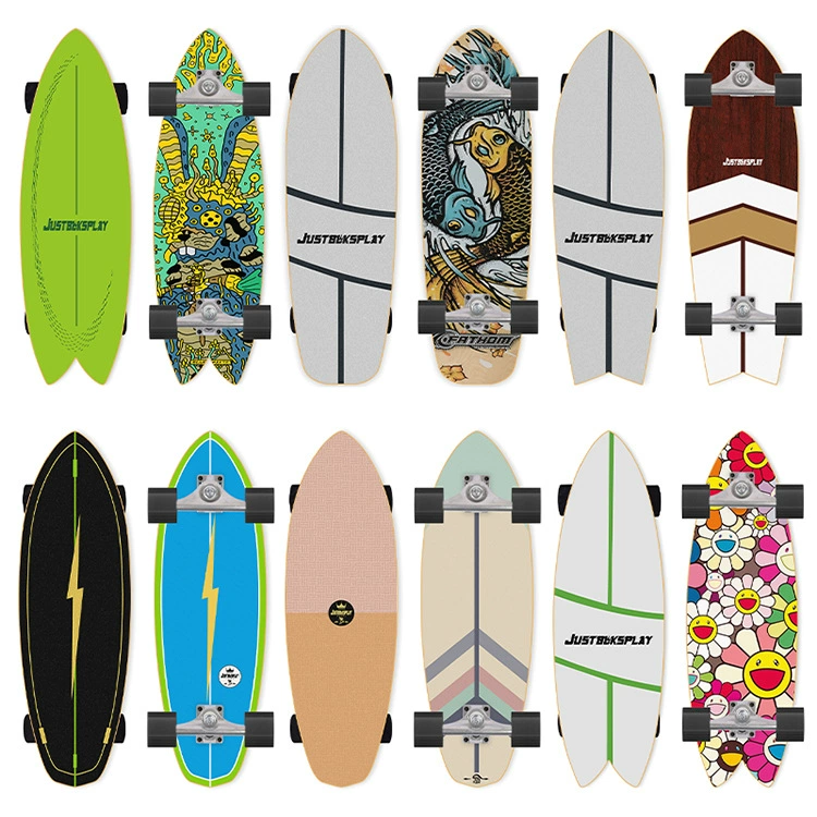 Лед Surfing Board Bridge Spring PU двойное рулевое управление SM Pusher симулятор серфинга скейтборд
