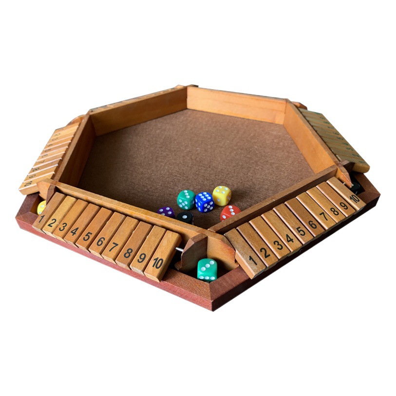 Juego de escritorio juego de seis caras Flip juego digital juguete niños Juego de mesa juego de dados juego de padres e hijos