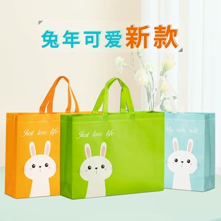 工厂直销无纺布手提袋可小批量定制外卖打包袋服装购物袋服务手拎