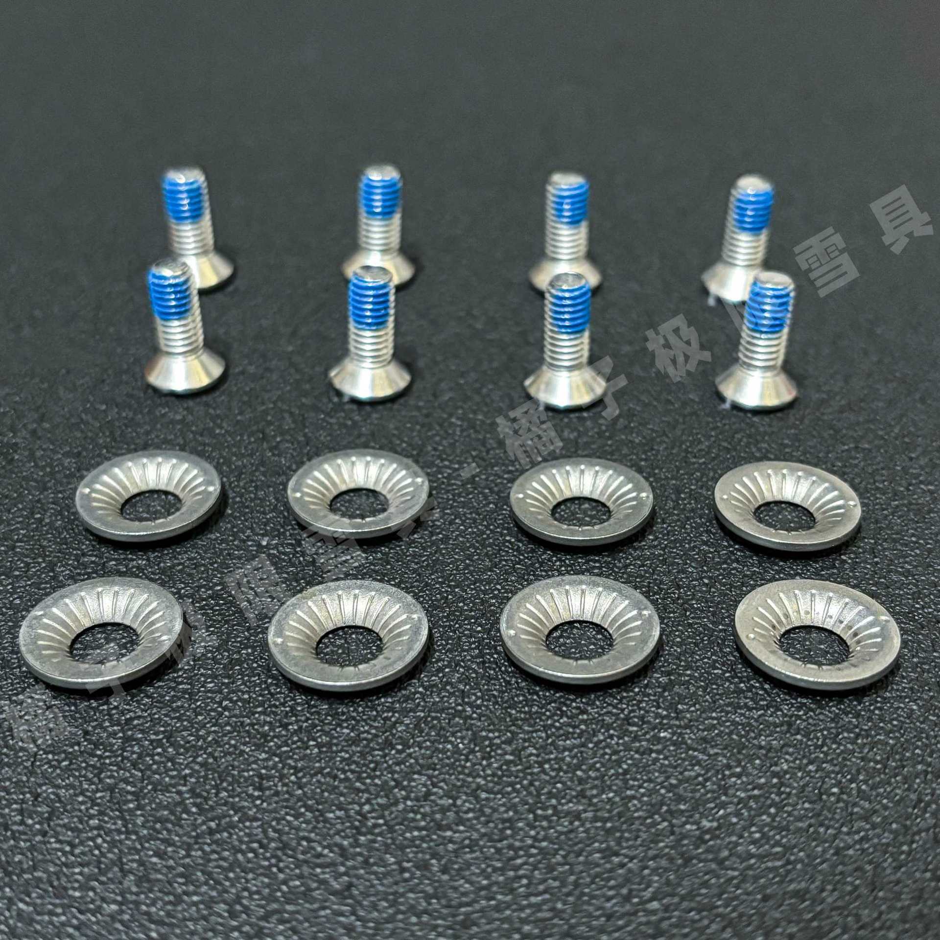 Snowboard Ski Accessories Fixer Parts Disc Screw Gasket Neutral Model M6 Aftermarket