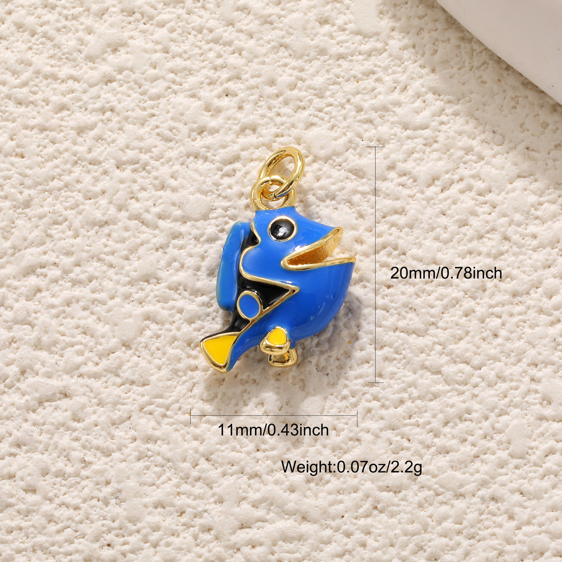 3g Weight Pendant Jewelry Making Type 18*9.3mm Jewelry Making Size DIY Jewelry Accessories Classification 1 Piece Quantity Copper Material Conch, Rudder Pattern Polished Finish Enamel Design Marine Style Style 1 Piece 18*9.3mm Copper Conch Rudder Polished Pendant 6