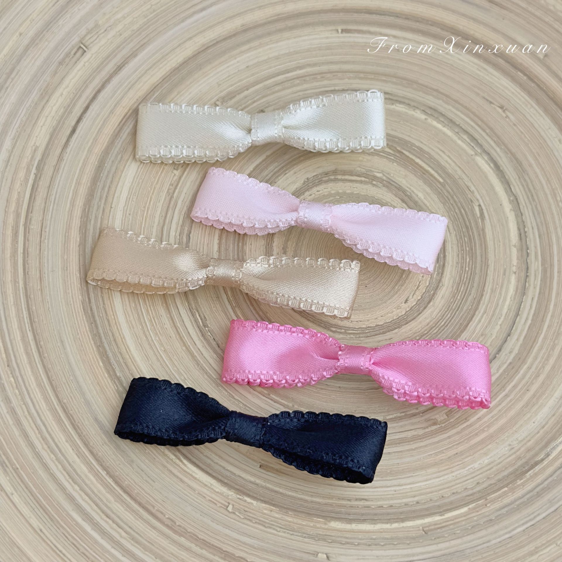 Fermaglio per capelli con fiocco balletto stile coreano_voghion.com