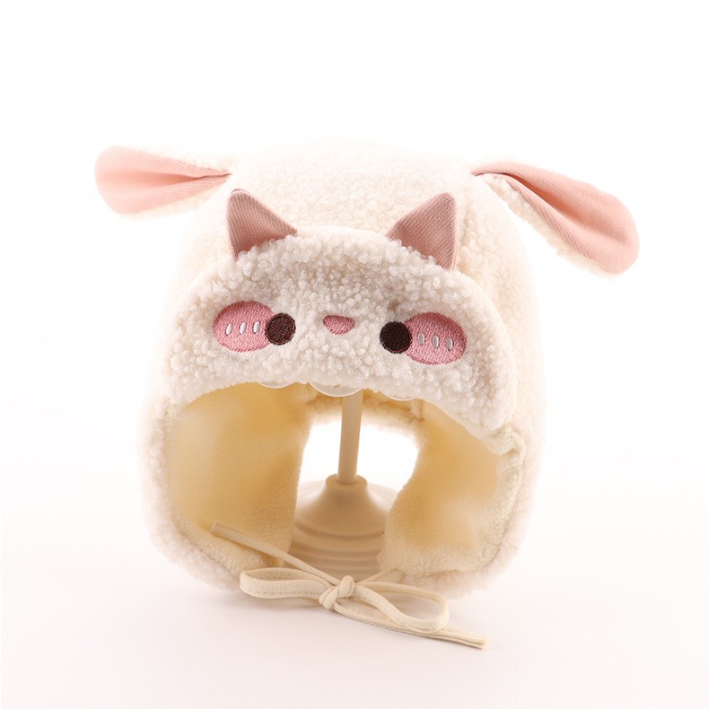Sombrero para bebés invierno coreano super lindos gorras de oído calientes para bebés otoño y invierno para niños pequeños gorras Lei Feng