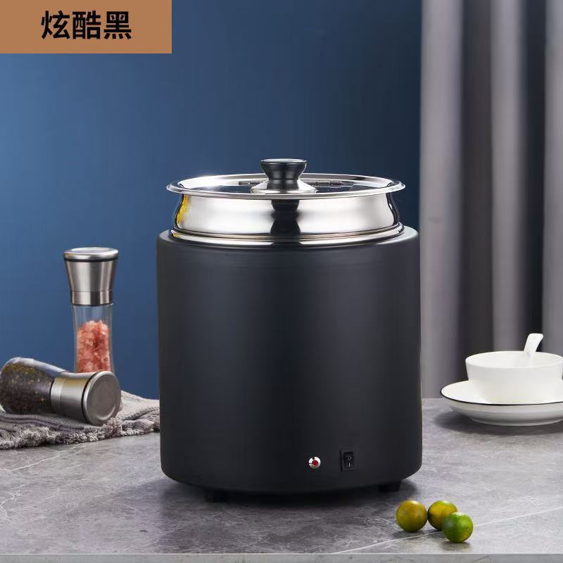 暖汤煲自助餐酒店免加水商用电子暖汤煲电热保温锅早餐暖粥锅干式|undefined