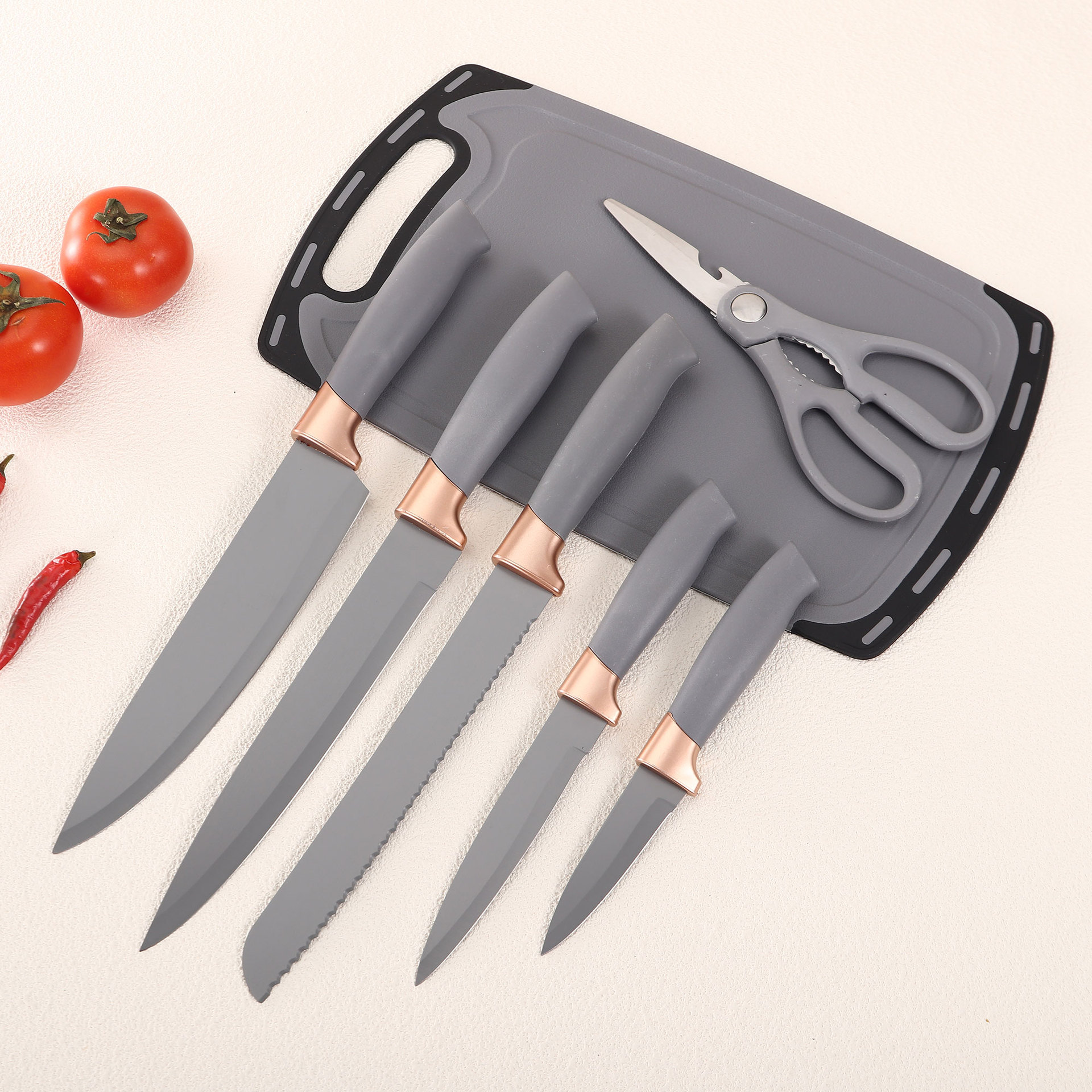 Juego de Utensilios de Cocina de 19 Piezas, Silicona y Plástico, Resistente al Calor, para Cocina image 5