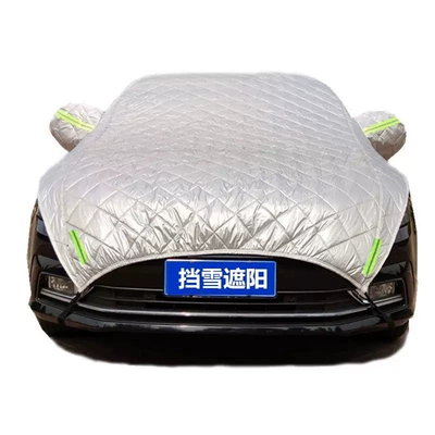 for All Seasons Thickened Car | Car clothing - hatchback-thickened-quilt