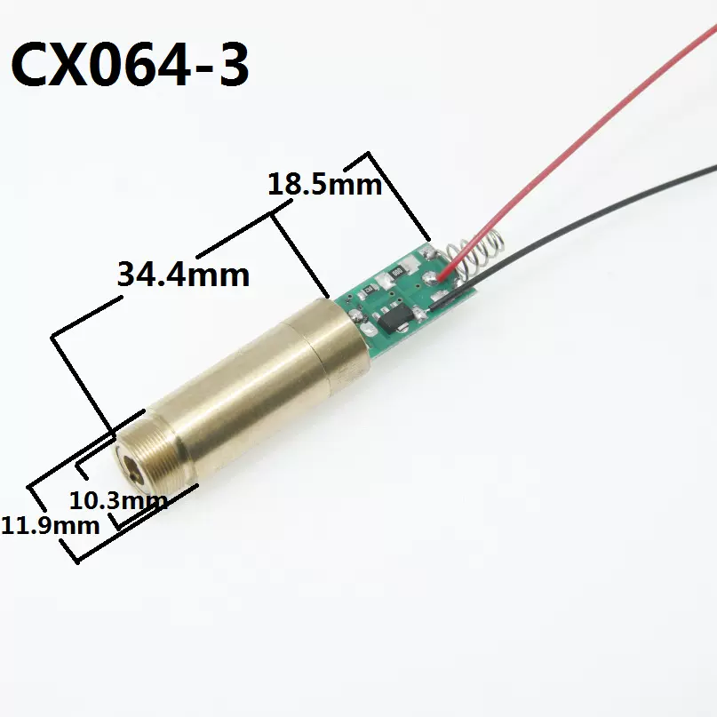 专业生产50-100MW  808nm 绿色点状激光器