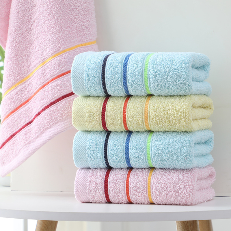 Cotton Face Towel for Home Use, Soft and Absorbent, Extra Thick, Adult Bath Towel, Gift Towel, Gaoyang Wholesale Cotton Face Towel for Home Use, Soft and Absorbent, Extra Thick, Adult Bath Towel, Gift Towel, Gaoyang Wholesale