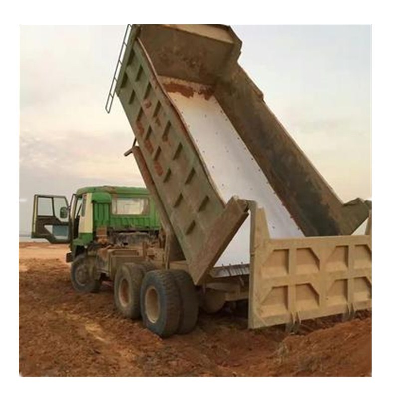 济南工程车自卸车后八轮货车用 高密度聚乙烯车厢滑板