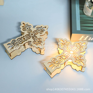 �S��ֱ�N������ľ��ʮ�ּ� LED�l��Сҹ��ʮ�ּ�ľ���b�Ʒ
