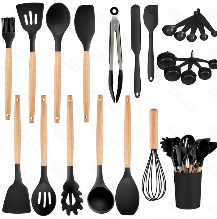 Edición luz utensilios de cocina 17 unidades traje medición espátula barril herramientas Cocina