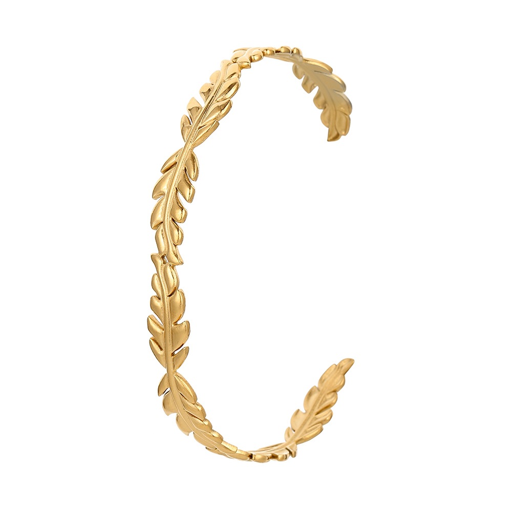 Style Simple Géométrique Œil Acier Inoxydable Placage Bracelet 1 Pièce display picture 70