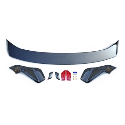 Suitable for the Eleventh Generation: Fixed wind wing - eleventh-generation-civic-hatchback-unlimited-spoiler-carbon-fiber-pattern
