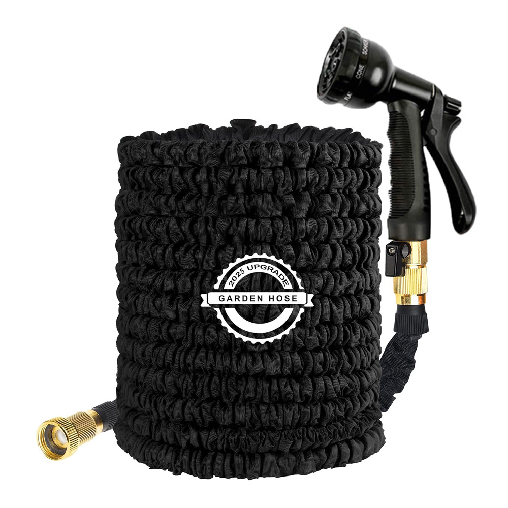 跨境花园水管葫芦管30m三倍伸缩水管汽车高压洗车水枪园林浇花