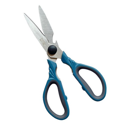 Japanese-American Kitchen Scissors, Household Stainless Steel Multifunctional Powerful Chicken Bone Shears, Food-Grade, Special for Roast Meat