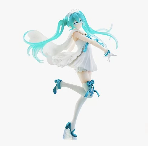 Фигурка Hatsune Miku, ПВХ, ~23 см — варианты Sakura и Cinderella в коробке