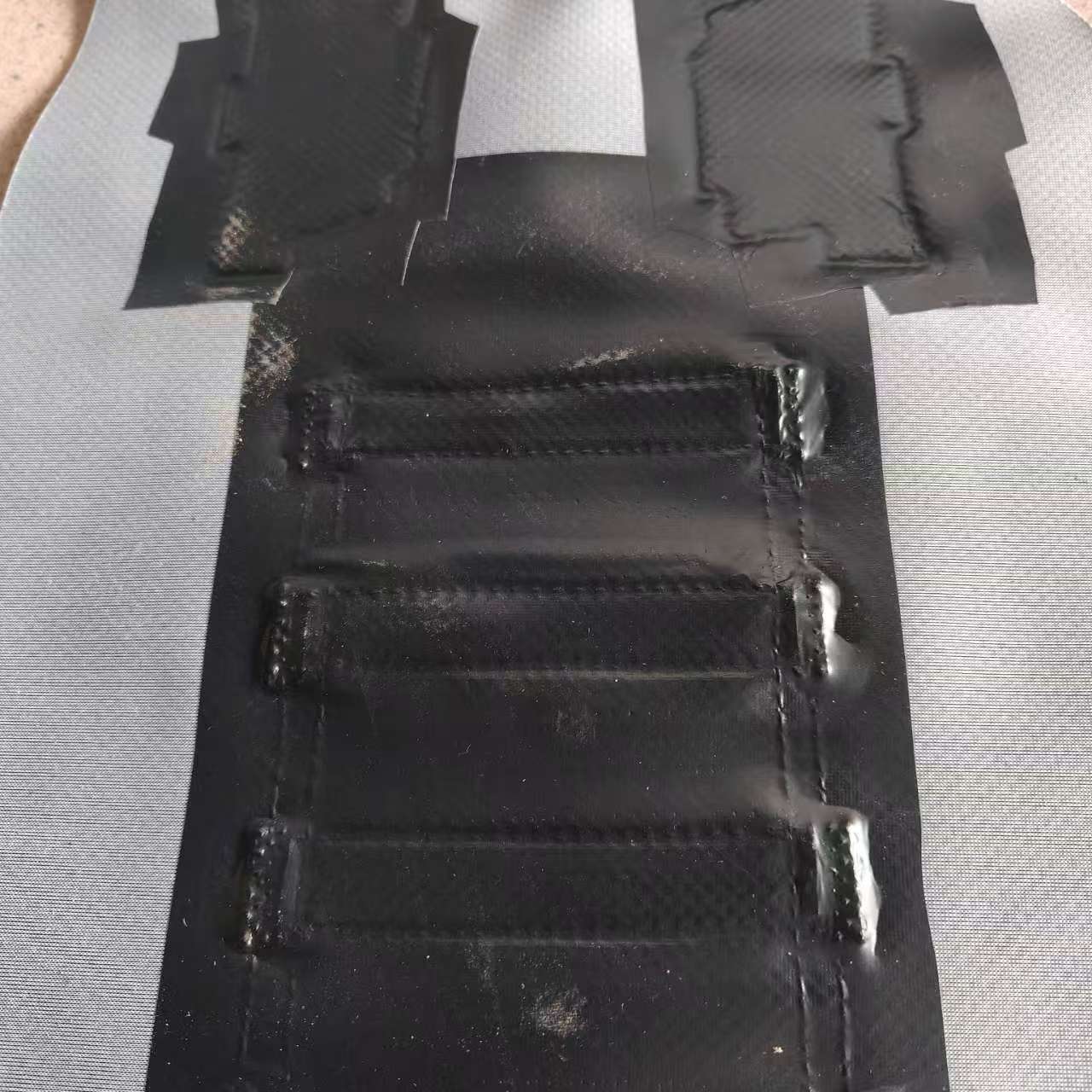 Constant ship Kvis KTM new particle cushion leather off-road motorcycle modified black carbon fiber pattern seat cover