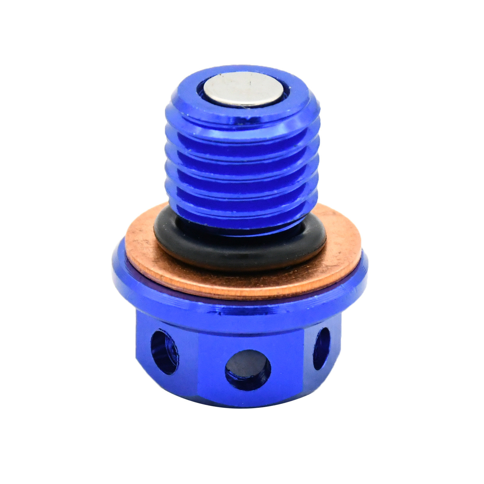 Cross-Border Motorcycle M12X1.5Mm Magnetic Engine Oil Drain Screw Strong Magnetic Slag Removal Screw Factory Wholesale