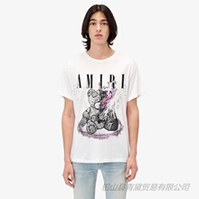 �W���ֳ� NEW US AMIRI ̩��С��220g��������ӡ��T�������߽�T��