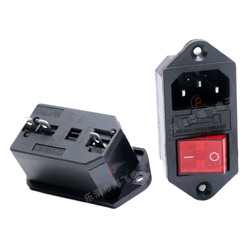 Встроенная розетка переменного тока AC-304 Розетка «Три в одном» с фиксированным отверстием и словом переключателя AC-01 розетка