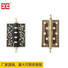 厂家直销现货欧式房门黄铜合页柜门家具配件尖头加厚全铜合页欧洲
