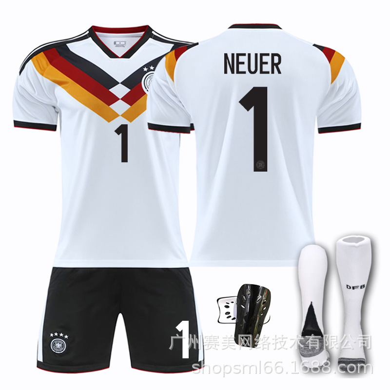 25-26 Selección nacional alemana No. 17 Wirtz Fútbol Trajes masculinos 8 Cross 13 Mueller Copa Mundial