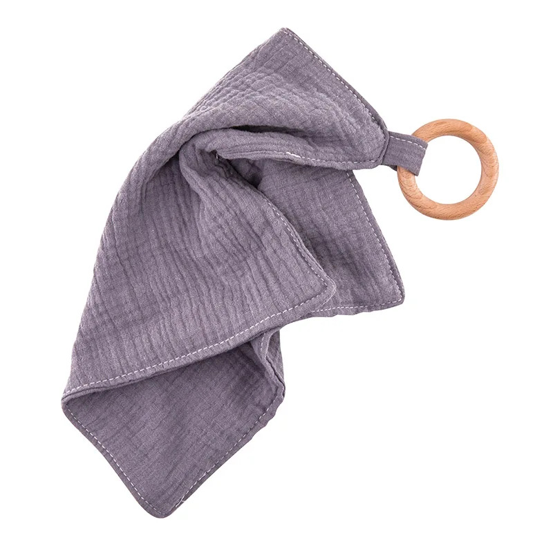 Transfronterizo bebé calmante toalla bebé entrada mordedura toalla crochet muñeca sonajero recién nacido dormir Juguetes