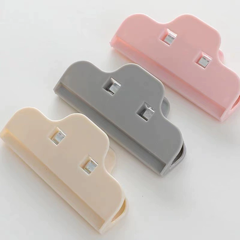 Зажим для запечатывания пищевых пакетов Влагостойкий зажим для запечатывания пищевых пакетов Большой зажим для закусок Пищевой кухонный пластиковый пакет