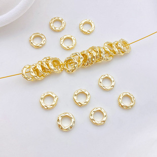 14K����ɫ���c���h�P�p��Ƭ�N�y�]��Ȧdiy��������朲������