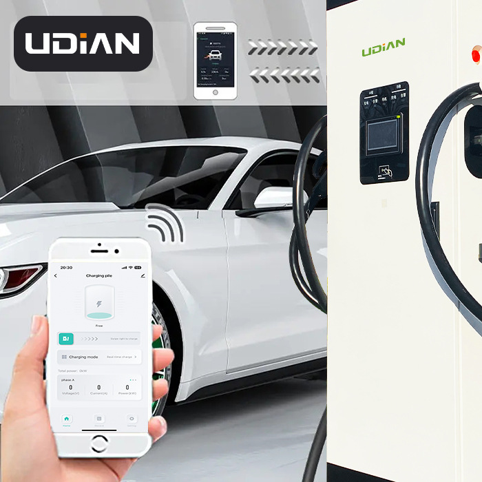 国标欧标美标日标60-180KW新能源汽车直流充电桩商用桩智能快充