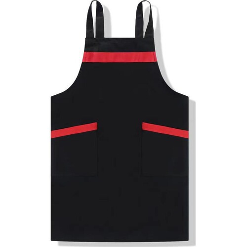 Direct sales advertising apron LOGO waterproof sling waist hanging neck Oxford polyester apron printing wholesale