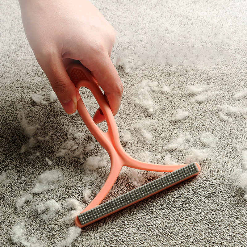 Raspador de pelo cepillo de eliminación de pelo de doble cara abrigo de lana artefacto de eliminación de pelo manual ropa Bola de Pelo trimmer removedor de pelo para mascotas