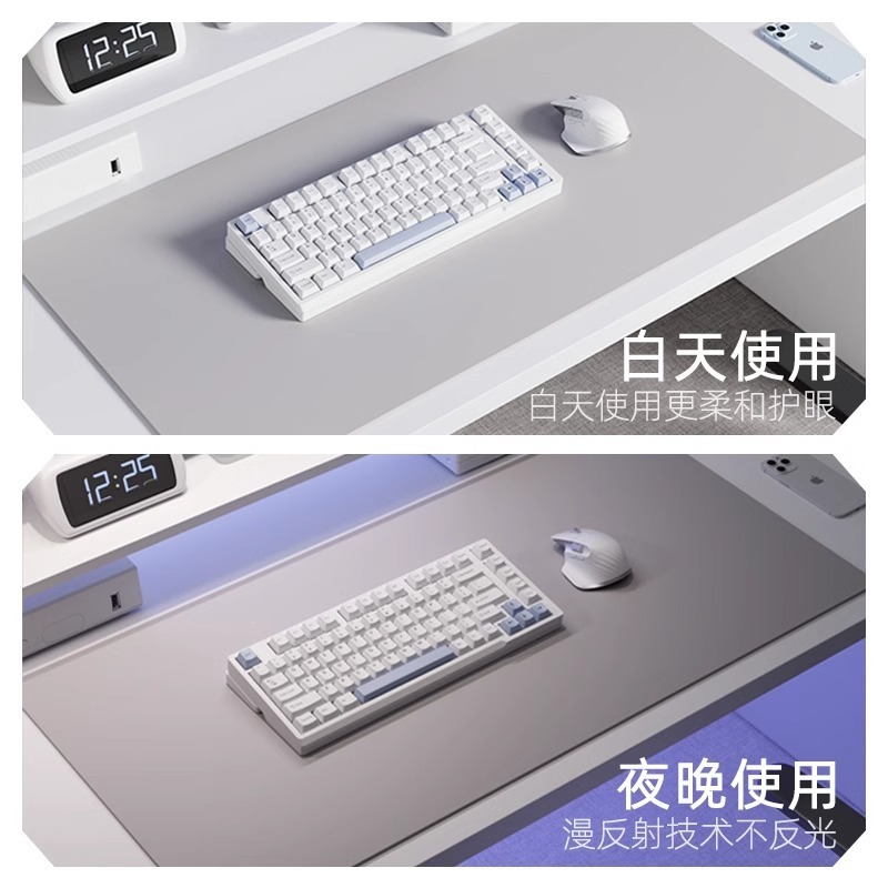 マウスパッド超巨大防水汚れ防止puレザーテーブルパッドオフィスデスクトップノートブックキーボードパソコンデスクマット高级感|undefined