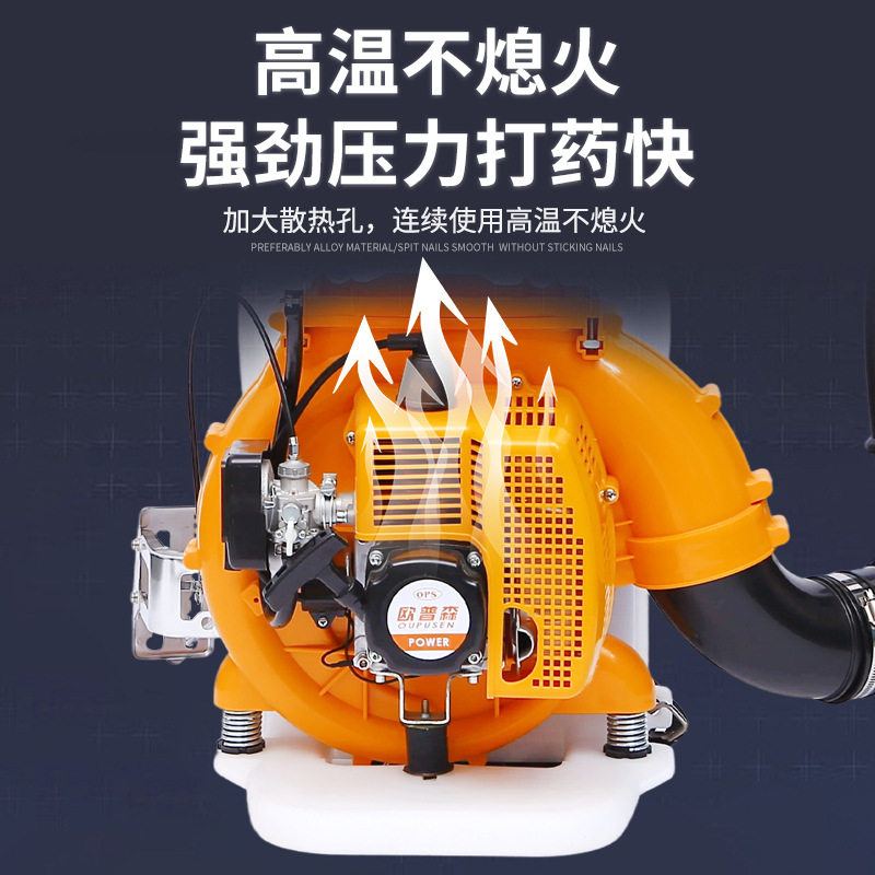 跨境批发背负式喷雾喷粉施肥机二冲程大功率播种机高压施肥器