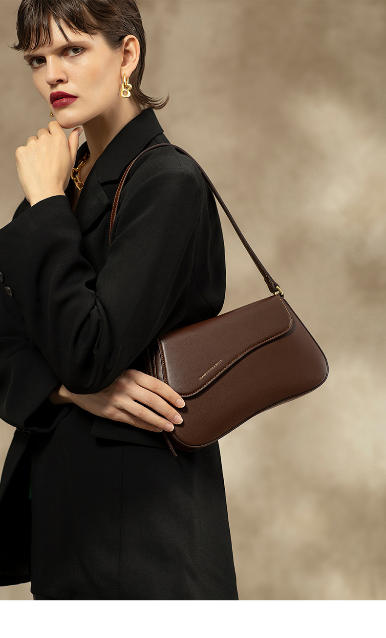 Neue Crossbody-Tasche für Damen im Jahr 2024, trendige und exklusive Dharma Stick-Einzelschultertasche mit Unterarmtasche_voghion.com