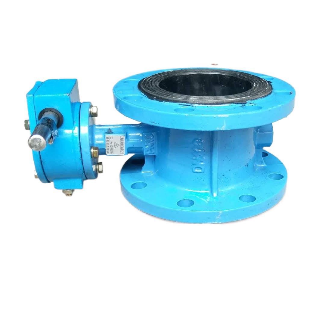 D341X-16Q 手动软密封涡轮涡杆法兰蝶阀 消防排污法兰蝶阀