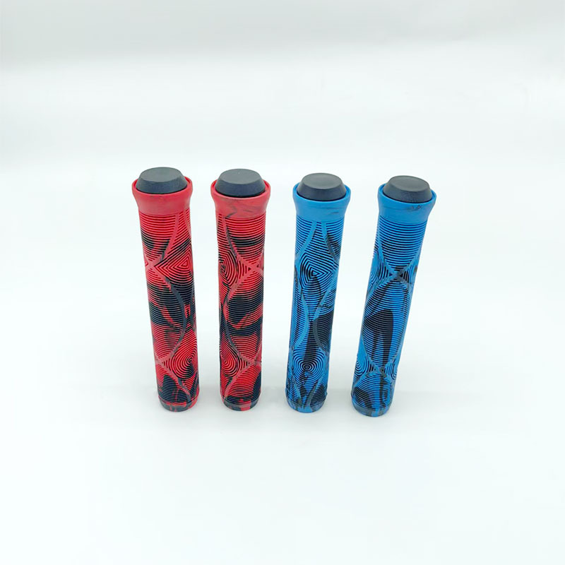 Mixed Color Bicycle Handlebar Cover Mountain Folding Bicycle Road Handlebar Cover Skateboard Universal Comfortable Shock-Absorbing Anti-Slip Hand Grip