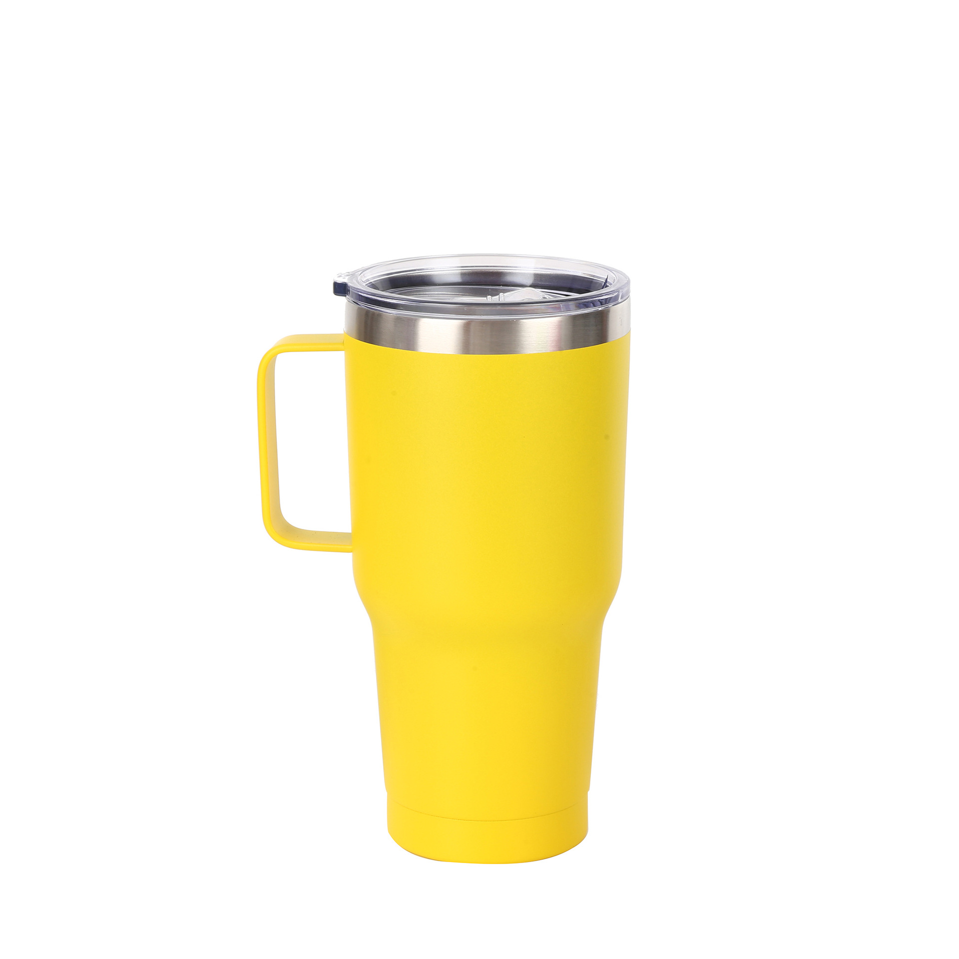 Taza de vacío de acero inoxidable transfronteriza, taza de hielo rociado, taza de paja, taza de agua para automóvil, taza de cerveza, taza de automóvil en forma de cintura