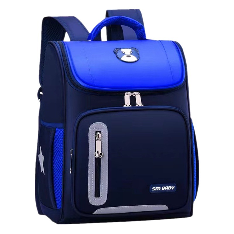 La escuela primaria de los niños de impresión de mochilas al por mayor de formación masculina y femenina de 6-12 años de edad mochila bolsa de espacio de fábrica