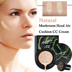 Mushroom head air cushion CC cream BB facial makeup liquid foundation natural color concealer waterproof isolation cross-border hot product