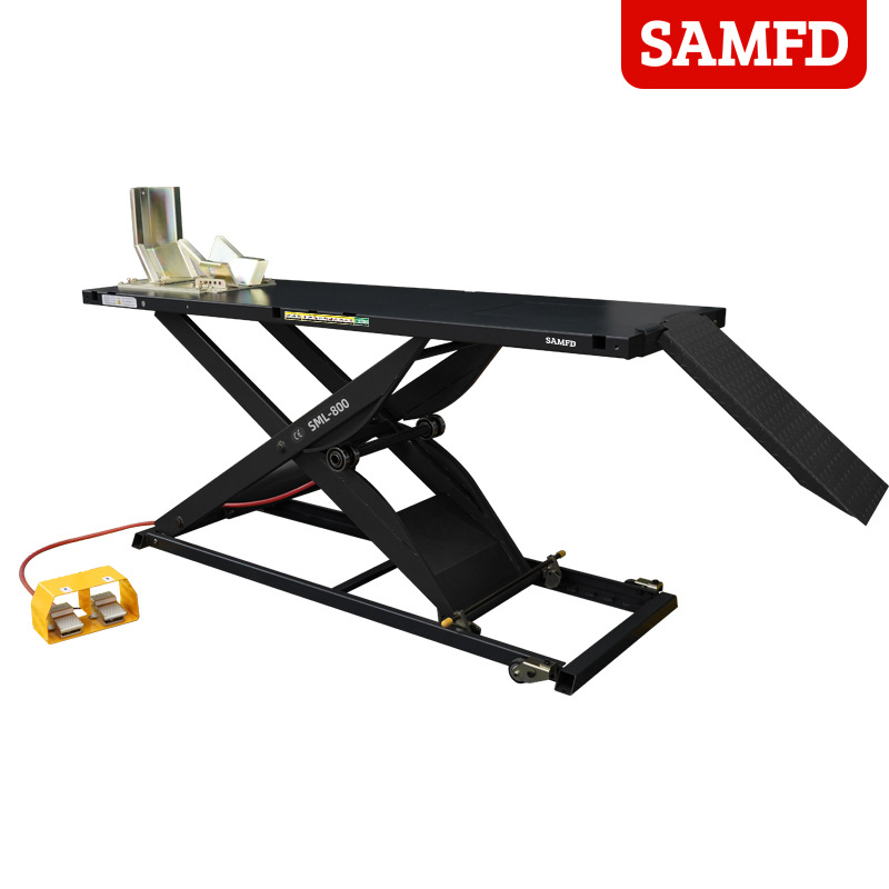 Reparador de plataforma elevadora de motocicleta, reparación de elevadores, marco, gato, máquina hidráulica, grúa neumática