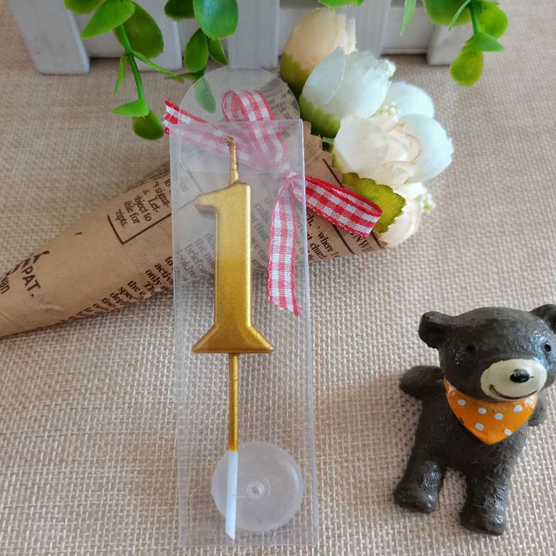 Velas digitales, velas de pastel, velas de cumpleaños, velas de fiesta, cera digital dorada