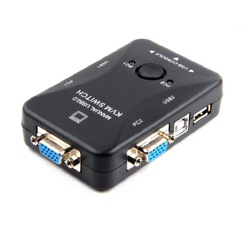 メーカーkvm切替器二進一出usbインターフェイス2uk 4ukマルチコンピュータ本体kvm切替器一モップ四|undefined